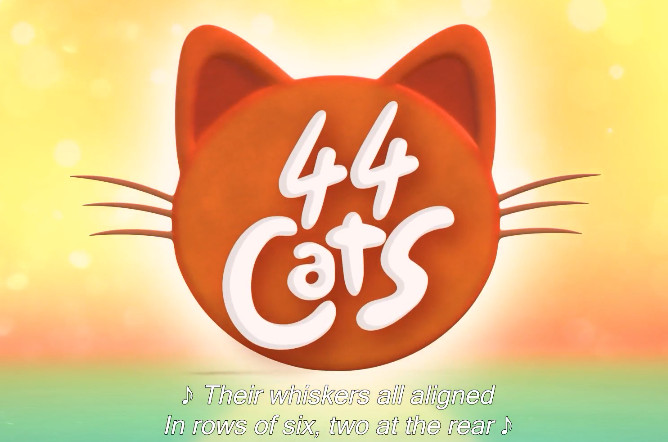《44 Cats》四喜猫 共2季 全52集 英文字幕 百度网盘下载！早教启蒙-幼小衔接-小初高资料盼盼学堂
