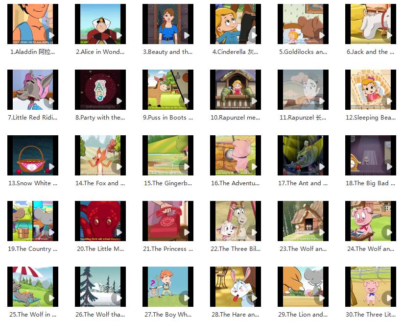 图片[6]早教启蒙-幼小衔接-小初高资料Musical Stories for Kids 儿童音乐故事 共30首 视频+音频 百度网盘下载！早教启蒙-幼小衔接-小初高资料盼盼学堂