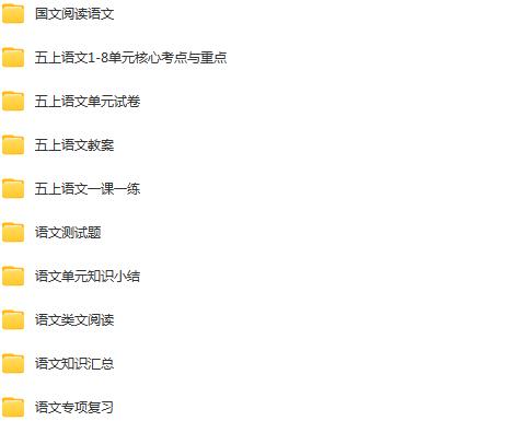 图片[3]早教启蒙-幼小衔接-小初高资料五年级上册学习资料汇总！【上册】早教启蒙-幼小衔接-小初高资料盼盼学堂